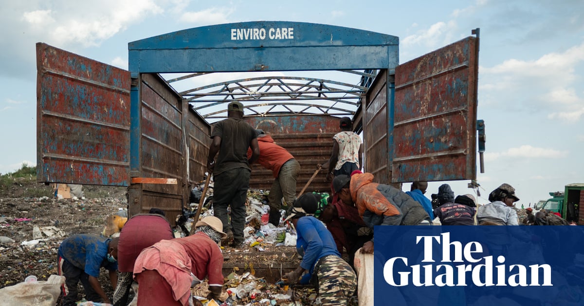 Life on Kenya's largest dump: the invisible workers sorting the world's rubbish