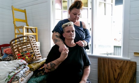 Kym Strow and her wife Sarah Jones lost everything in the Lismore Floods