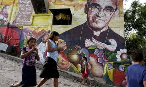 Salvadoran Archbishop Oscar Arnulfo Romero mural