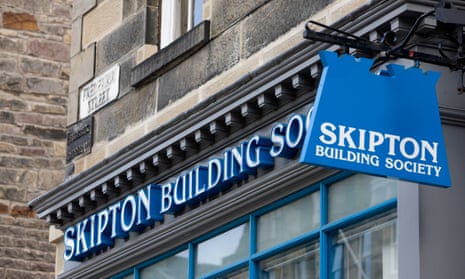 Skipton building society sign