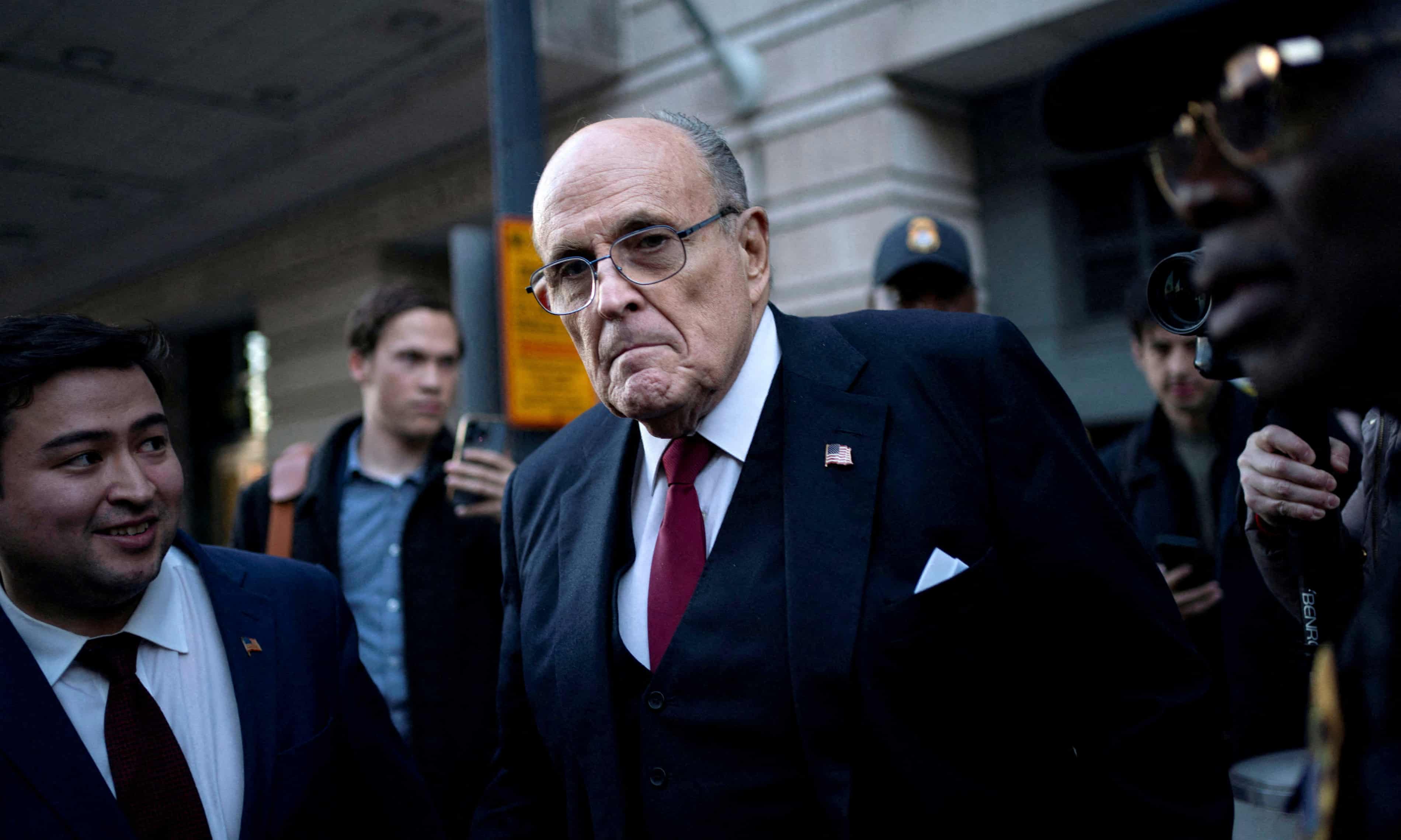 Rudy Giuliani indicted for role in Arizona fake-elector scheme (theguardian.com)