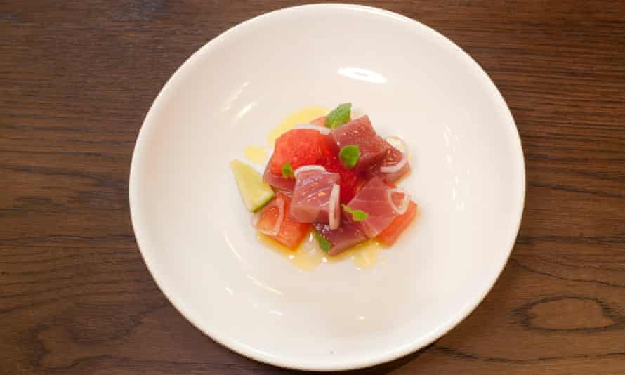 'The closest thing to innovation here': tuna and watermelon.