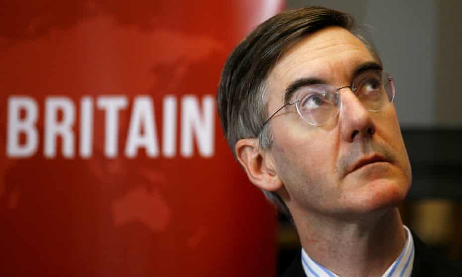 The Conservative MP Jacob Rees-Mogg at a meeting of the pro-Brexit European Research Group in London on 20 November 20 2018.