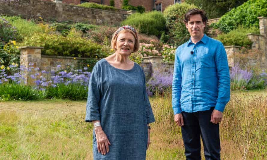 ‘I do have opinions. I bite my lip before we get to the results’: with Stephen Mangan for Landscape Artist of the Year.
