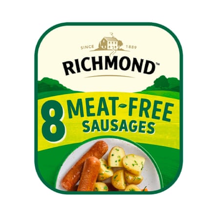 Richmond Meat Free Vegan & Vegetarian Sausages