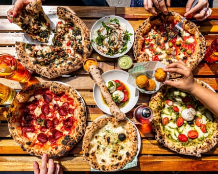 Pizza Pilgrims pizzas