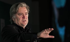 Steve Bannon, executive chairman of the rightwing site Breitbart, is an ally of Nigel Farage.