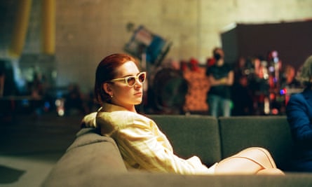 Hari Nef as Talia in The Idol.