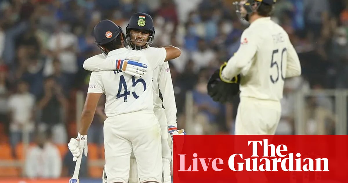 India Thrash England By 10 Wickets Third Test Day Two As It Happened Sport The Guardian