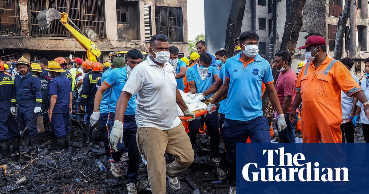 Air India disaster: rescue teams with sniffer dogs comb site of deadly plane crash