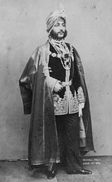 Duleep Singh in ceremonial dress