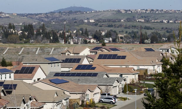 El Dorado Hills, California, the site of a protest monitored by the state national guard.