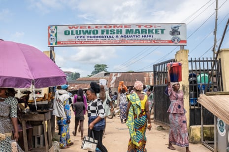 The Oluwo Fish Market is popularly called “Epe market”