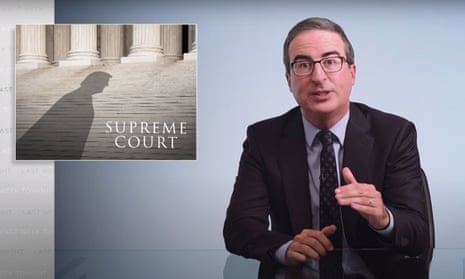 John Oliver: “The Supreme Court is about to lurch to the right for the foreseeable future, and if things seem hopeless right now, it’s because, to be completely honest, they basically are.”