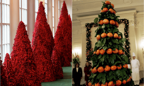 White House Red Christmas Trees Photoshop Shining 2021 Melania Trump Swaps Horror For Tradition With Lighter Approach To Christmas Decor Melania Trump The Guardian White House Red Christmas Trees Photoshop Shining 2021 Melania Trump Swaps Horror For Tradition With Lighter Approach To Christmas Decor Melania Trump The Guardian