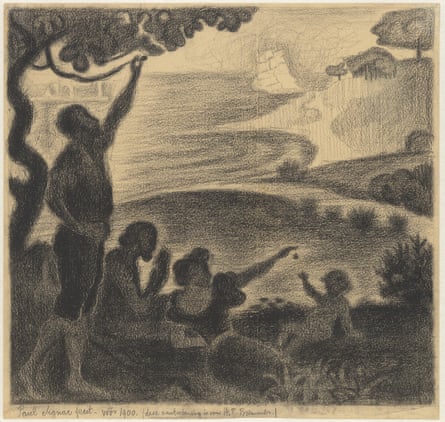 Study for In the Time of Harmony by Paul Signac.