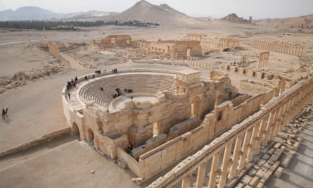 2009 file photo of Palmyra. Assad’s regime has lost the historic city but held on to strategic military bases including the airport in Deir Ezzor, the T4 base in eastern Homs and the Tha’ala base in the south, near Deraa.