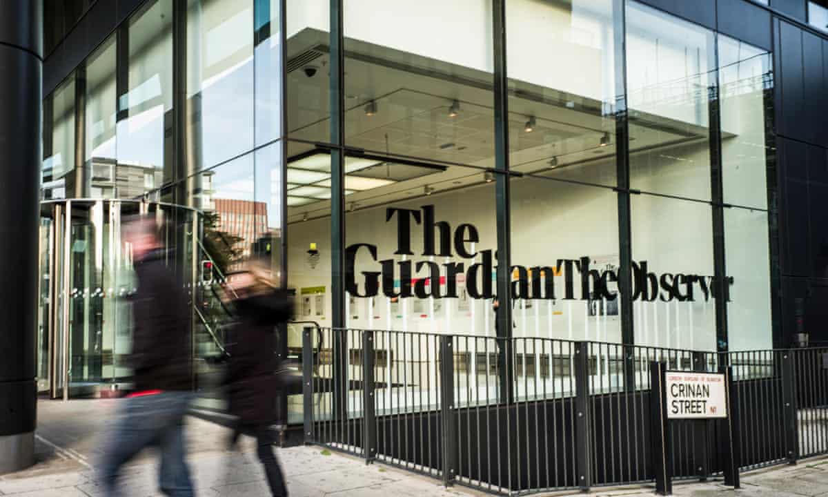 The Guardian offices in Kings Cross, London