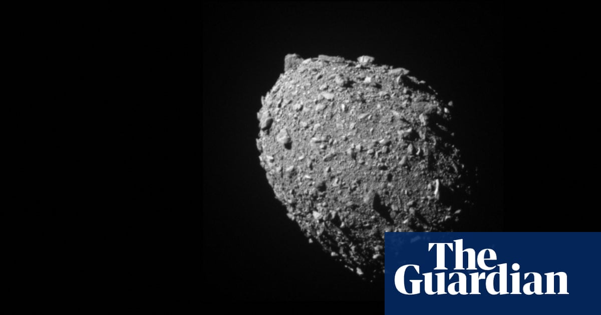 Nasa says Dart mission succeeded in shifting asteroid’s orbit
