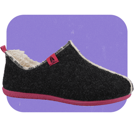 Hush Puppies Charcoal Pixie Good Slippers