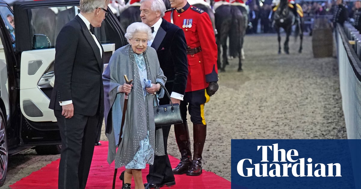 Queen’s platinum jubilee begins with equestrian show at Windsor Castle