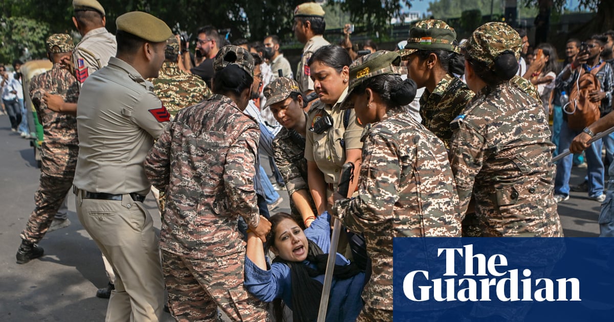 ‘Cockroach’ party rally: leader detained at airport as Delhi faces large youth protest