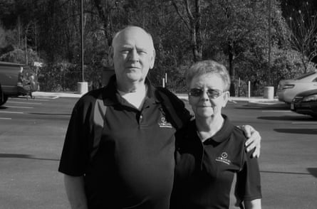 Steve Marshburn, founder of the organization Lightning Strike and Electric Shock Survivors International, and his wife, Joyce.