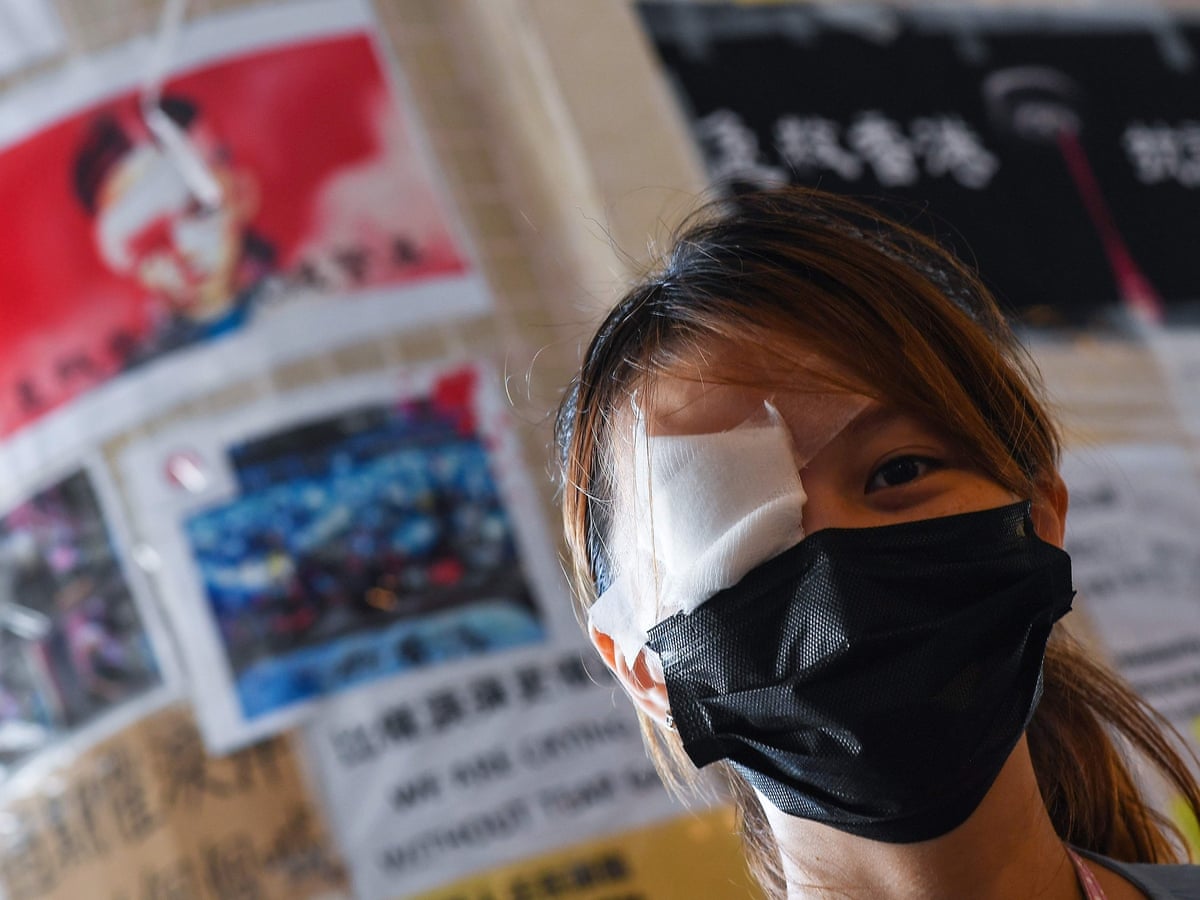 An Eye For An Eye Hong Kong Protests Get Figurehead In Woman