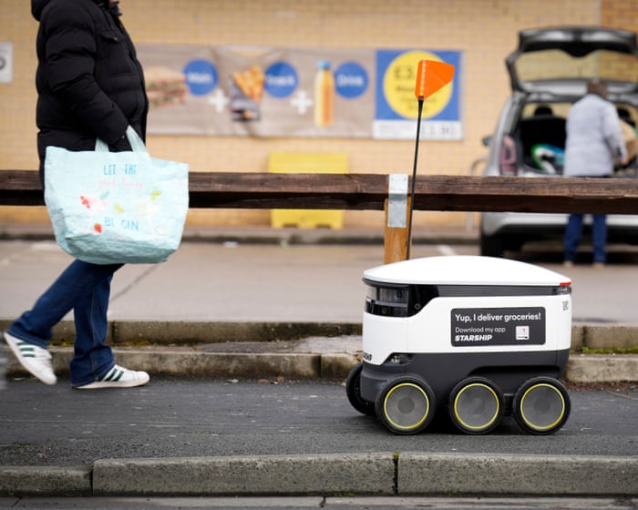 Ministers likely to support law change to allow delivery robots on England’s paths