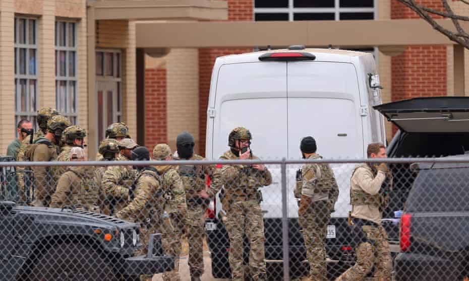 Texas synagogue siege: hostages safe and gunman dead after 10-hour standoff | Texas | The Guardian