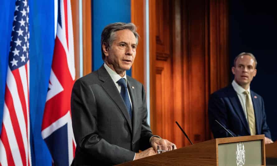 Antony Blinken and Dominic Raab