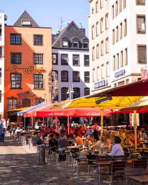 Local hero: the 19th-century Paffgen still brews on site.