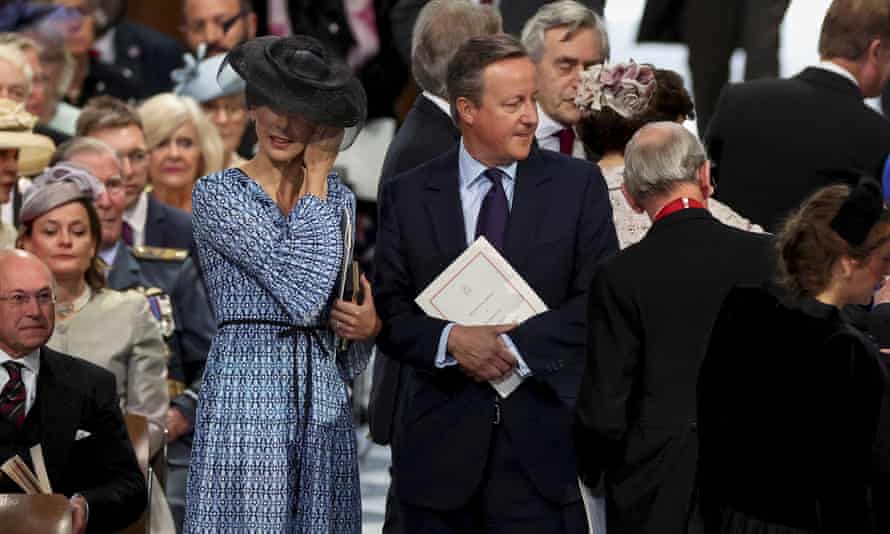David Cameron and his wife Samantha Cameron
