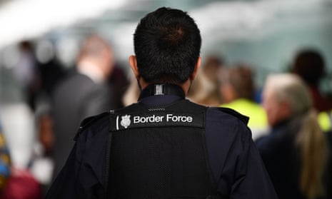 UK Border Force officer