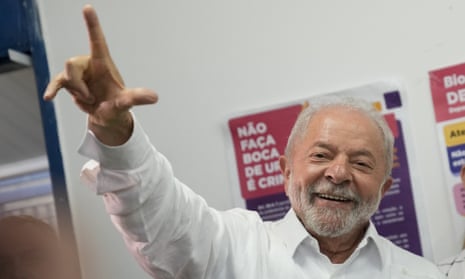 Luiz Inácio Lula da Silva of the Workers’ party (PT)