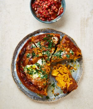 Yotam Ottolenghi’s pumpkin pappardelle pie