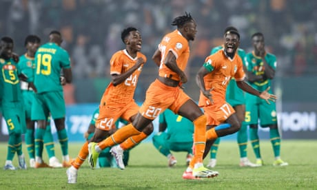 Franck Kessié brings Ivory Coast back to life as Afcon hosts bury Senegal