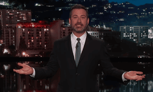 ‘We thought yesterday was the craziest day of this ridiculous presidency’...Jimmy Kimmel