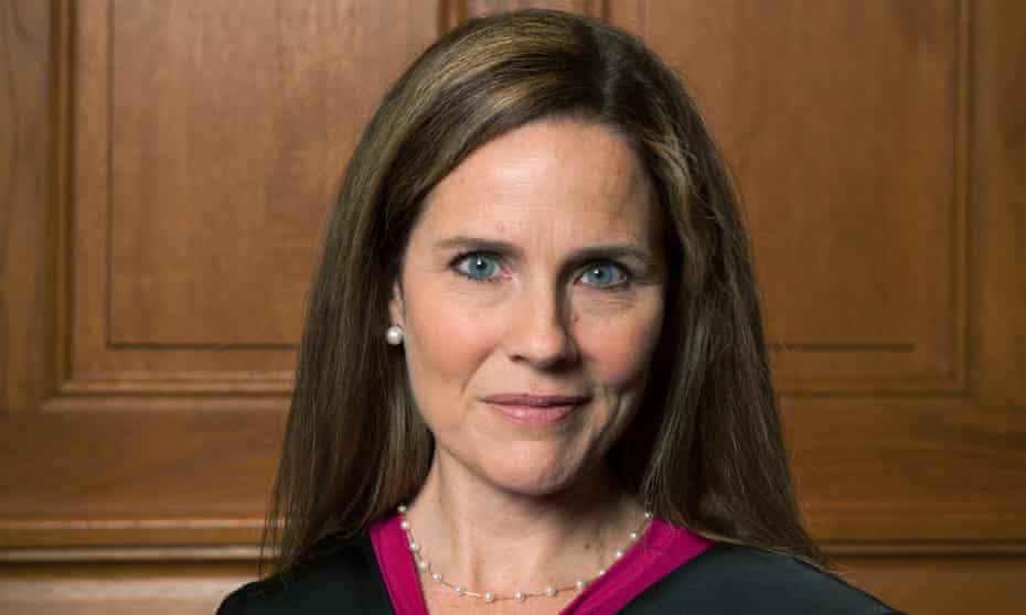Amy Coney Barrett was nominated to the Chicago-based seventh US circuit court of appeals by Trump in 2017.