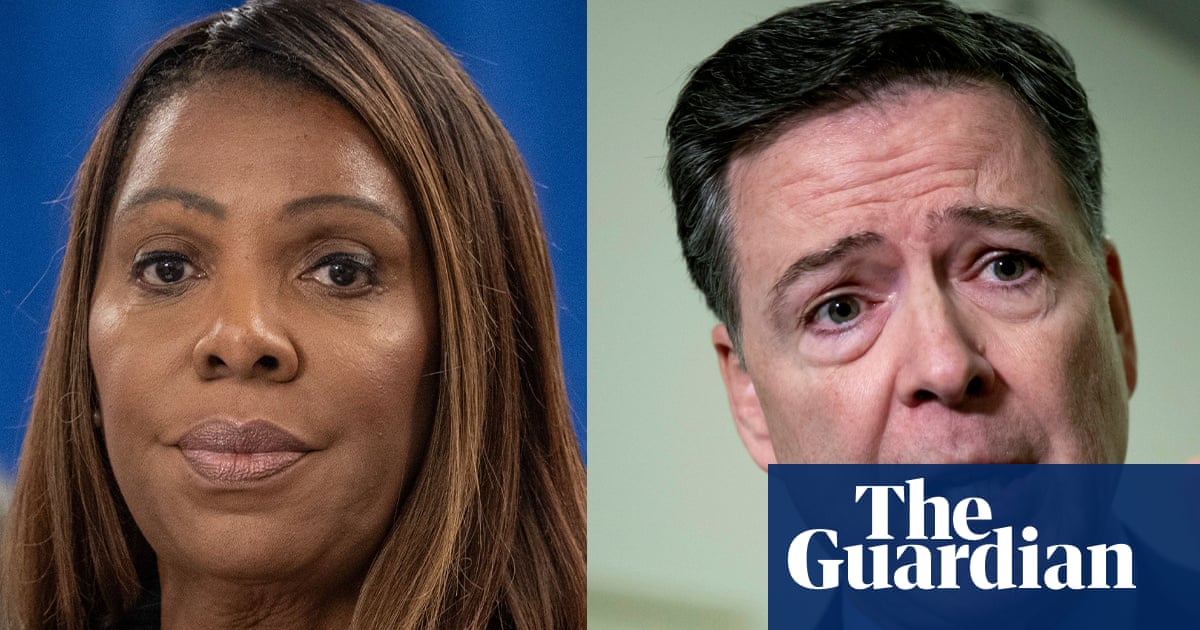James Comey and Letitia James to challenge validity of Trump-era charges