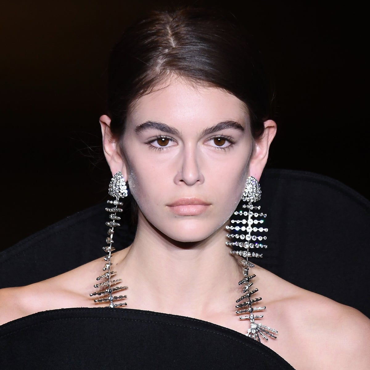 Saint laurent fish earrings Outlet