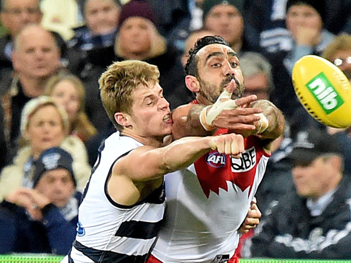 Adam Goodes Returns To Afl Geelong Cats V Sydney Swans As It Happened Sport The Guardian