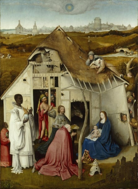 The Adoration of the Magi, attributed to Hieronymus Bosch, circa 1515.