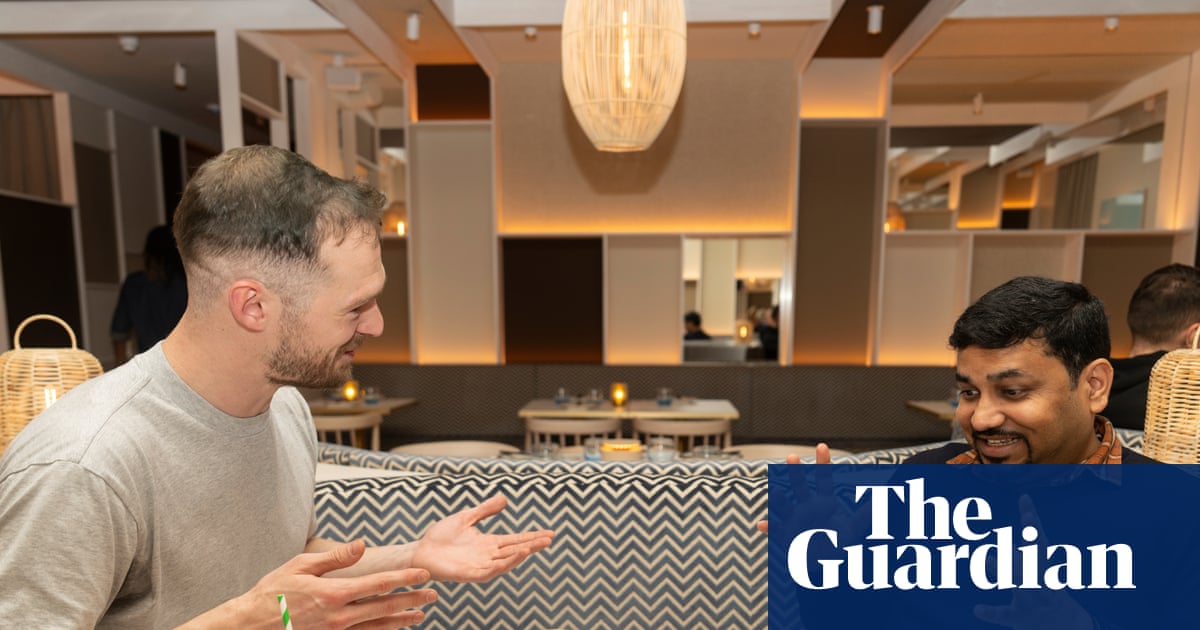 Dining across the divide: I was nervous was he going to attack me for being a snowflake?'