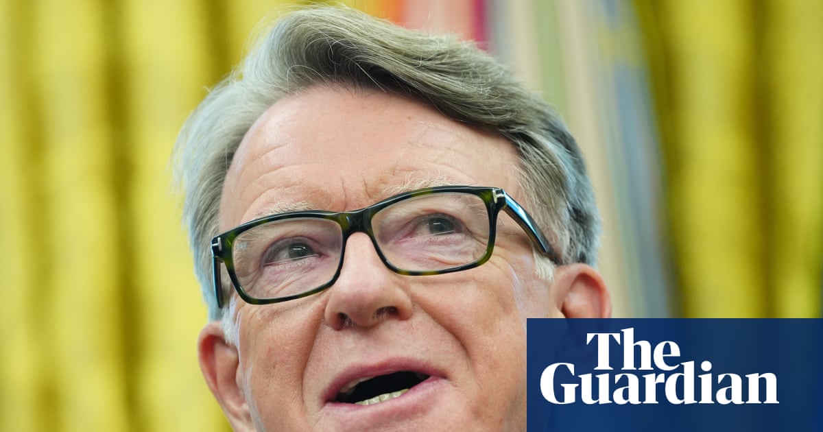 Mandelson accuses European leaders of ‘histrionic’ reaction to Trump’s Greenland stance