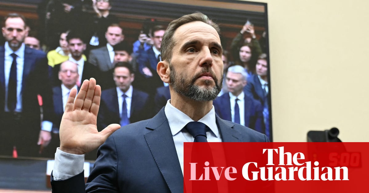 Jack Smith testifies in tense House hearing about Trump investigations US politics live