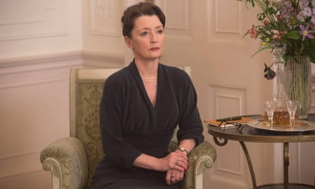 Lesley Manville as Woodcock’s sister Cyril.