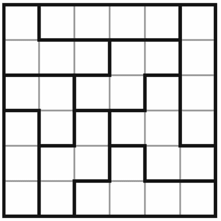 Unknown Sudoku 6x6