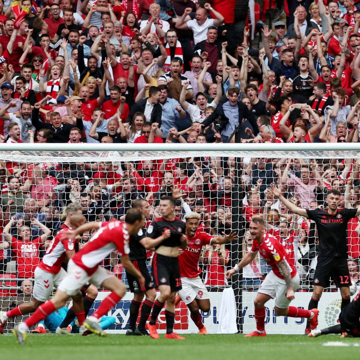 Charlton Athletic 2-1 Sunderland League One play-off final  as