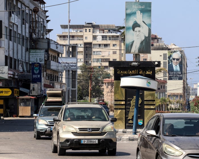 Middle East crisis live: Lebanese officials says Israeli strikes on Tyre have killed at least eight people